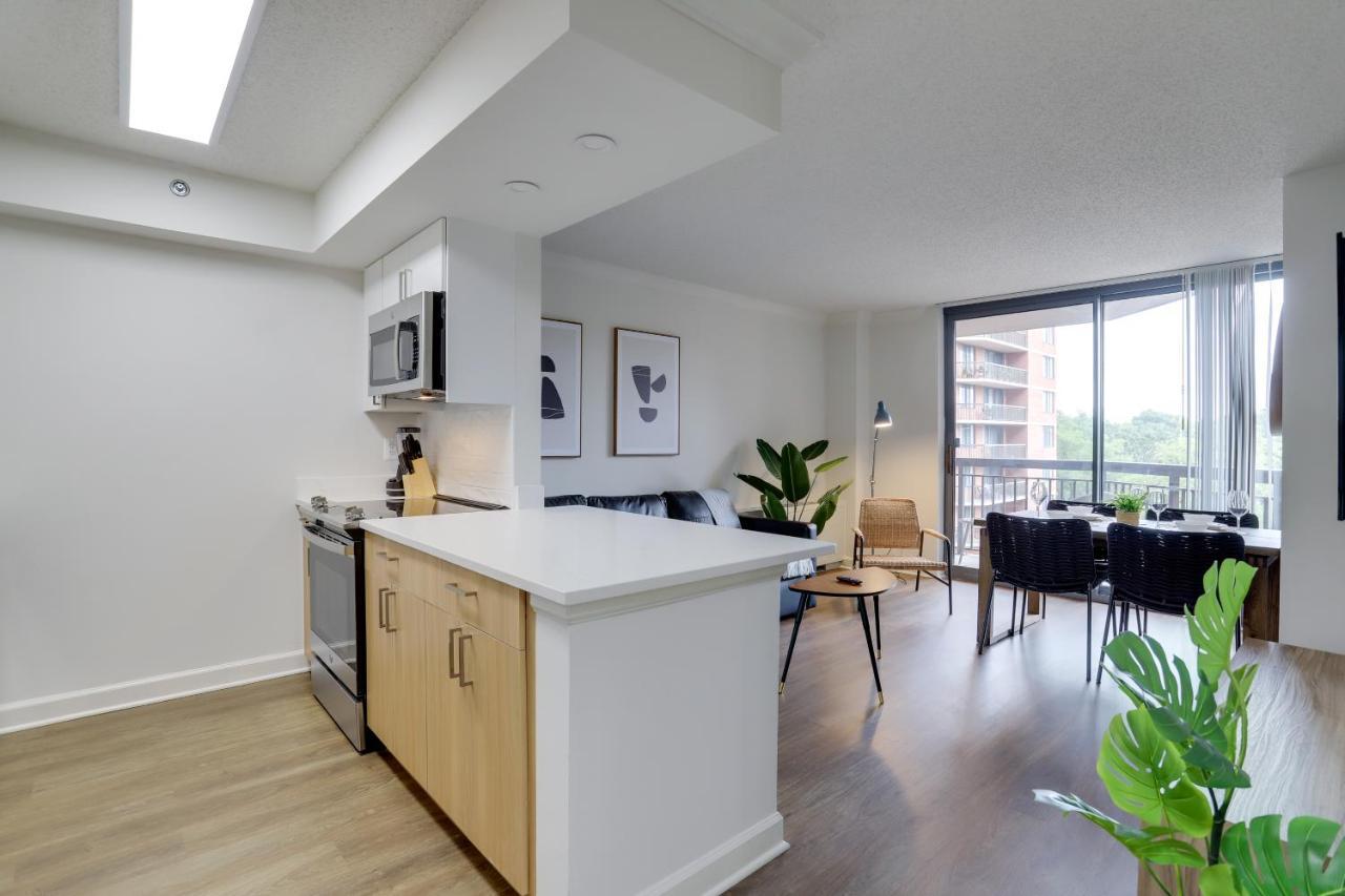 Modern & Charming Apt With Rooftop @Pentagon City Arlington Exterior foto