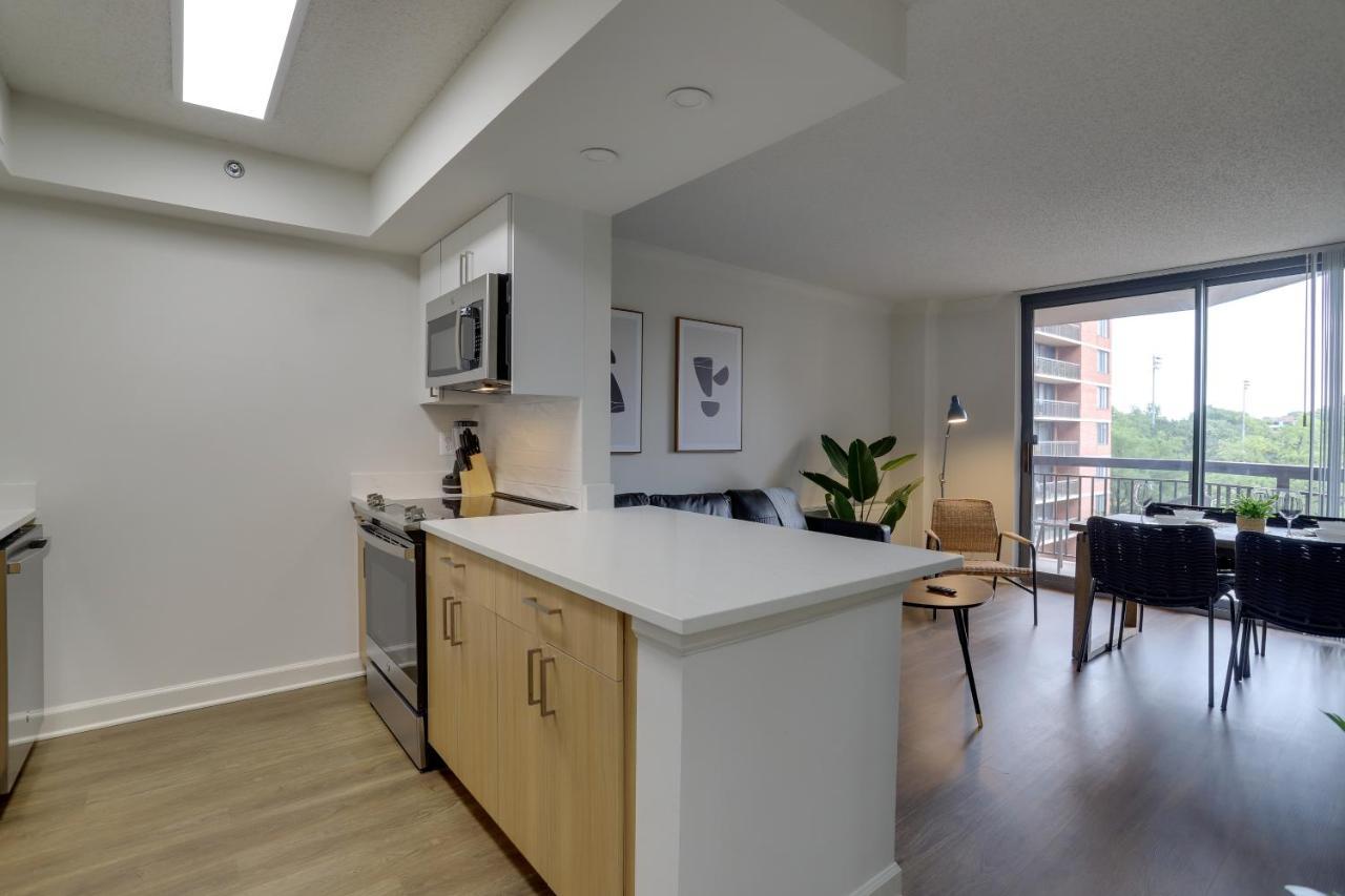 Modern & Charming Apt With Rooftop @Pentagon City Arlington Exterior foto