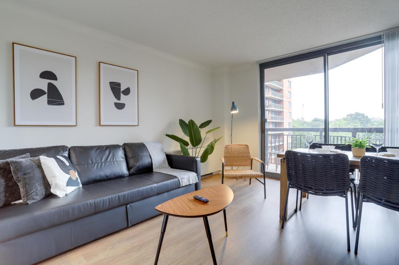 Modern & Charming Apt With Rooftop @Pentagon City Arlington Exterior foto
